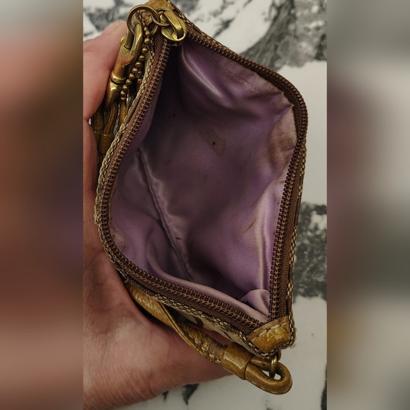 2 Coach Signature Wristlet and Pouch Bag - Picture 8 of 14